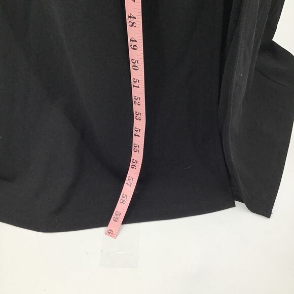 LULU'S L Iconic Sophistication Black One-Shoulder Asymmetrical Maxi Dress B74 - Picture 4 of 11